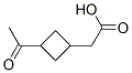 Cyclobutaneacetic acid, 3-acetyl- (9CI) CAS#: 114050-60-1