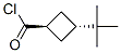 Cyclobutanecarbonyl chloride, 3-tert-butyl-, trans- (8CI) CAS#: 24165-53-5
