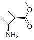 Cyclobutanecarboxylic acid, 2-amino-, methyl ester, (1R,2S)- (9CI) CAS#: 221158-94-7