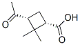 Cyclobutanecarboxylic acid, 3-acetyl-2,2-dimethyl-, (1S,3R)- (9CI) CAS#: 288848-24-8