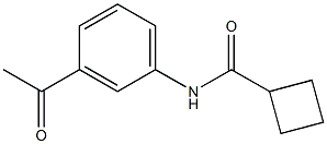 Cyclobutanecarboxylic acid (3-acetyl-phenyl)-aMide CAS#: 109920-59-4