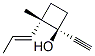 Cyclobutanol, 1-ethynyl-2-methyl-2-(1-propenyl)-, [1alpha,2alpha(E)]- (9CI) CAS#: 114179-21-4