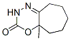 Cyclohept[e][1,3,4]oxadiazin-3(2H)-one, 4a,5,6,7,8,9-hexahydro-4a-methyl- CAS#: 19836-53-4