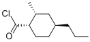 Cyclohexanecarbonyl chloride, 2-methyl-4-propyl-, (1alpha,2alpha,4beta)- (9CI) CAS#: 106349-28-4