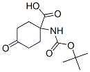 Cyclohexanecarboxylic acid, 1-[[(1,1-dimethylethoxy)carbonyl]amino]-4-oxo- (9CI) CAS#: 285996-76-1
