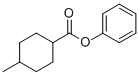 Cyclohexanecarboxylic acid, 4-methyl-,phenyl ester CAS#: 1711-34-8