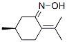 Cyclohexanone, 5-methyl-2-(1-methylethylidene)-, oxime, [R-(Z)]- (9CI) CAS#: 106550-19-0