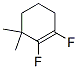 Cyclohexene, 1,2-difluoro-3,3-dimethyl- (9CI) CAS#: 106325-36-4