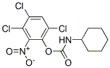 Cyclohexylcarbamic acid 3,4,6-trichloro-2-nitrophenyl ester CAS#: 14572-54-4