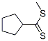Cyclopentanecarbodithioic acid, methyl ester (9CI) CAS#: 104681-55-2