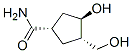 Cyclopentanecarboxamide, 3-hydroxy-4-(hydroxymethyl)-, (1alpha,3beta,4alpha)- (9CI) CAS#: 23722-87-4