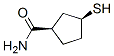 Cyclopentanecarboxamide, 3-mercapto-, cis- (9CI) CAS#: 105676-07-1