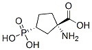 Cyclopentanecarboxylic acid, 1-amino-3-phosphono-, (1S,3R)- (9CI) CAS#: 272783-90-1