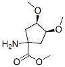 Cyclopentanecarboxylic acid, 1-amino-3,4-dimethoxy-, methyl ester, (3R,4S)- (9CI) CAS#: 289886-42-6