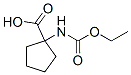 Cyclopentanecarboxylic acid, 1-[(ethoxycarbonyl)amino]- (9CI) CAS#: 114341-99-0