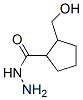 Cyclopentanecarboxylic  acid,  2-(hydroxymethyl)-,  hydrazide CAS#: 14668-73-6