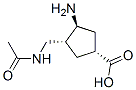 Cyclopentanecarboxylic acid, 3-[(acetylamino)methyl]-4-amino-, (1alpha,3alpha,4beta)- (9CI) CAS#: 201000-32-0