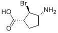Cyclopentanecarboxylic acid, 3-amino-2-bromo-, (1R,2R,3R)-rel- (9CI) CAS#: 262280-29-5