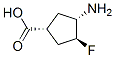 Cyclopentanecarboxylic acid, 3-amino-4-fluoro-, (1R,3S,4S)- (9CI) CAS#: 262279-96-9
