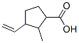 Cyclopentanecarboxylic acid, 3-ethenyl-2-methyl- CAS#: 108451-44-1