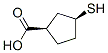 Cyclopentanecarboxylic acid, 3-mercapto-, cis- (9CI) CAS#: 105676-05-9