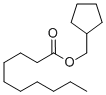 Cyclopentylmethyl decanoate CAS#: 120-19-4