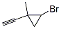 Cyclopropane, 2-bromo-1-ethynyl-1-methyl- (7CI,8CI) CAS#: 2568-76-5