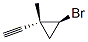 Cyclopropane, 2-bromo-1-ethynyl-1-methyl-, cis- (9CI) CAS#: 2568-78-7