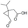 Cyclopropaneacetic acid, 2-formyl-1-(1-methylethyl)- (9CI) CAS#: 244793-47-3