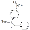Cyclopropanecarbonitrile, 1-(p-nitrophenyl)-2-phenyl- CAS#: 10432-22-1