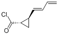 Cyclopropanecarbonyl chloride, 2-(1,3-butadienyl)-, [1alpha,2beta(E)]- (9CI) CAS#: 100678-76-0