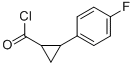 Cyclopropanecarbonyl chloride, 2-(4-fluorophenyl)- (9CI) CAS#: 113903-99-4