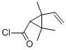 Cyclopropanecarbonyl chloride, 2-ethenyl-2,3,3-trimethyl- (9CI) CAS#: 105955-14-4