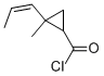 Cyclopropanecarbonyl chloride, 2-methyl-2-(1-propenyl)- (9CI) CAS#: 244203-16-5