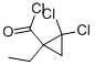 Cyclopropanecarbonyl chloride, 2,2-dichloro-1-ethyl- (9CI) CAS#: 113941-77-8