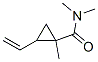 Cyclopropanecarboxamide, 2-ethenyl-N,N,1-trimethyl- (9CI) CAS#: 110890-16-9