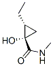 Cyclopropanecarboxamide, 2-ethyl-1-hydroxy-N-methyl-, (1S,2R)- (9CI) CAS#: 224325-54-6