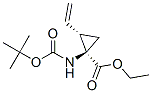 Cyclopropanecarboxylic acid, 1-[[(1,1-dimethylethoxy)carbonyl]amino]-2-ethenyl-, ethyl ester, (1R,2S)- CAS#: 259217-95-3