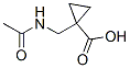 Cyclopropanecarboxylic acid, 1-[(acetylamino)methyl]- (9CI) CAS#: 205173-55-3