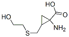 Cyclopropanecarboxylic acid, 1-amino-2-[[(2-hydroxyethyl)thio]methyl]-, CAS#: 210576-79-7