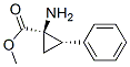 Cyclopropanecarboxylic acid, 1-amino-2-phenyl-, methyl ester, (1R-cis)- (9CI) CAS#: 110769-84-1
