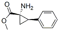 Cyclopropanecarboxylic acid, 1-amino-2-phenyl-, methyl ester, (1S-cis)- (9CI) CAS#: 110769-86-3