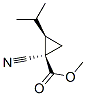 Cyclopropanecarboxylic acid, 1-cyano-2-(1-methylethyl)-, methyl ester, cis- (9CI) CAS#: 102363-74-6