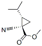 Cyclopropanecarboxylic acid, 1-cyano-2-(1-methylethyl)-, methyl ester, trans- (9CI) CAS#: 111735-81-0