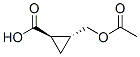 Cyclopropanecarboxylic acid, 2-[(acetyloxy)methyl]-, (1R-trans)- (9CI) CAS#: 201337-81-7