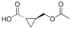 Cyclopropanecarboxylic acid, 2-[(acetyloxy)methyl]-, (1S,2S)- (9CI) CAS#: 223800-41-7