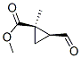 Cyclopropanecarboxylic acid, 2-formyl-1-methyl-, methyl ester, cis- (9CI) CAS#: 107804-96-6