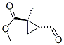 Cyclopropanecarboxylic acid, 2-formyl-1-methyl-, methyl ester, trans- (9CI) CAS#: 107804-95-5