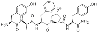 (D-ALA2,HYP4,TYR5)-BETA-CASOMORPHIN (1-5) AMIDE ACETATE SALT CAS#: 102029-98-1