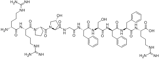 (D-ARG0,HYP3,D-PHE7)-BRADYKININ CAS#: 109333-26-8